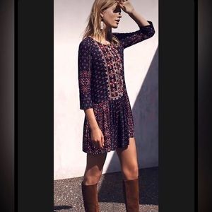 Anthropologie Vanessa a Virginia beaded dress